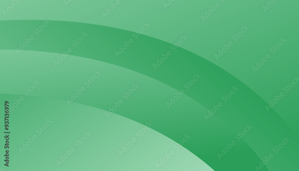 Green abstract wave background with copy space. Vector illustration Green abstract wave background with copy space. Vector illustration