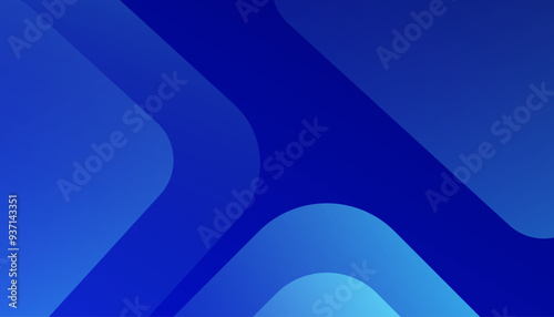 blue color background. Dynamic shapes composition. Vector illustration