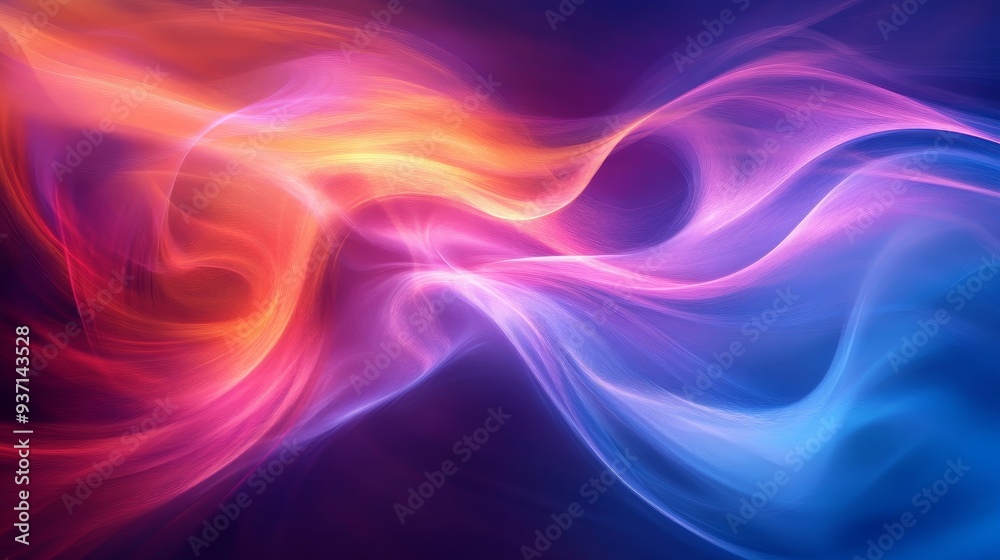 A vibrant abstract background featuring swirling colors of pink, orange, and blue, creating a sense of motion and energy. A vibrant abstract background featuring swirling colors of pink, orange, and blue, creating a sense of motion and energy.