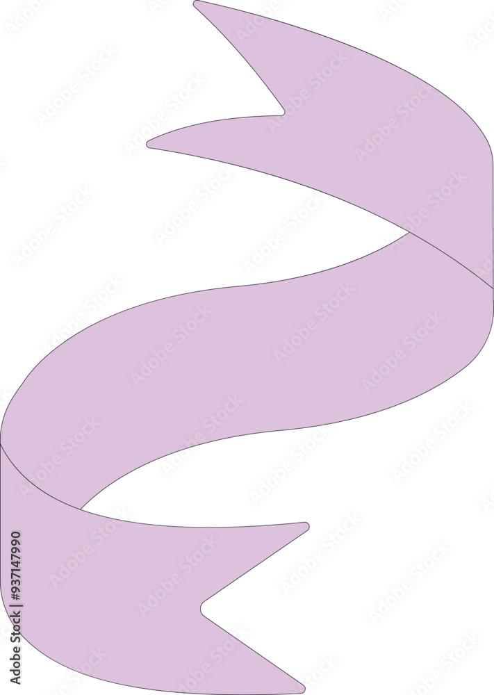 Fototapeta premium Set of Black Ribbons Banners badges Labels Design Elements on white background