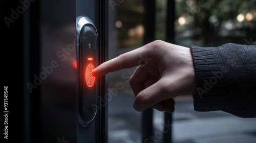 Fingerprint Scanner Door Lock