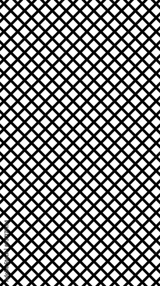 Hand drawn Grid Line Pattern Illustration