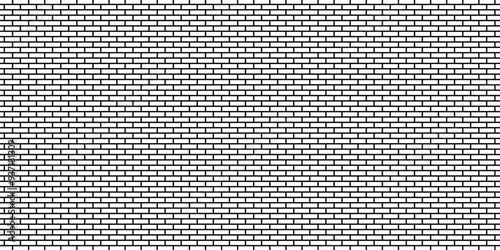 Rectangular Stretcher Bond Pattern black and white In a Rectangular Stretcher Bond Pattern rectangular tiles are laid in a brick pattern.