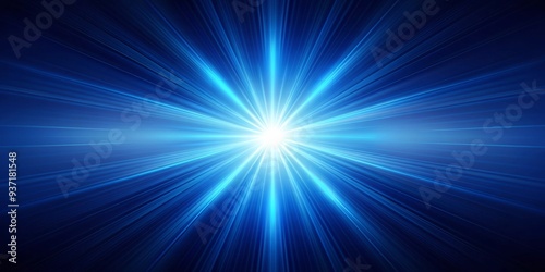 Blue Lightburst Abstract Background, blue, light, abstract, background photo