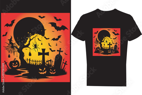 Halloween T shirt Design