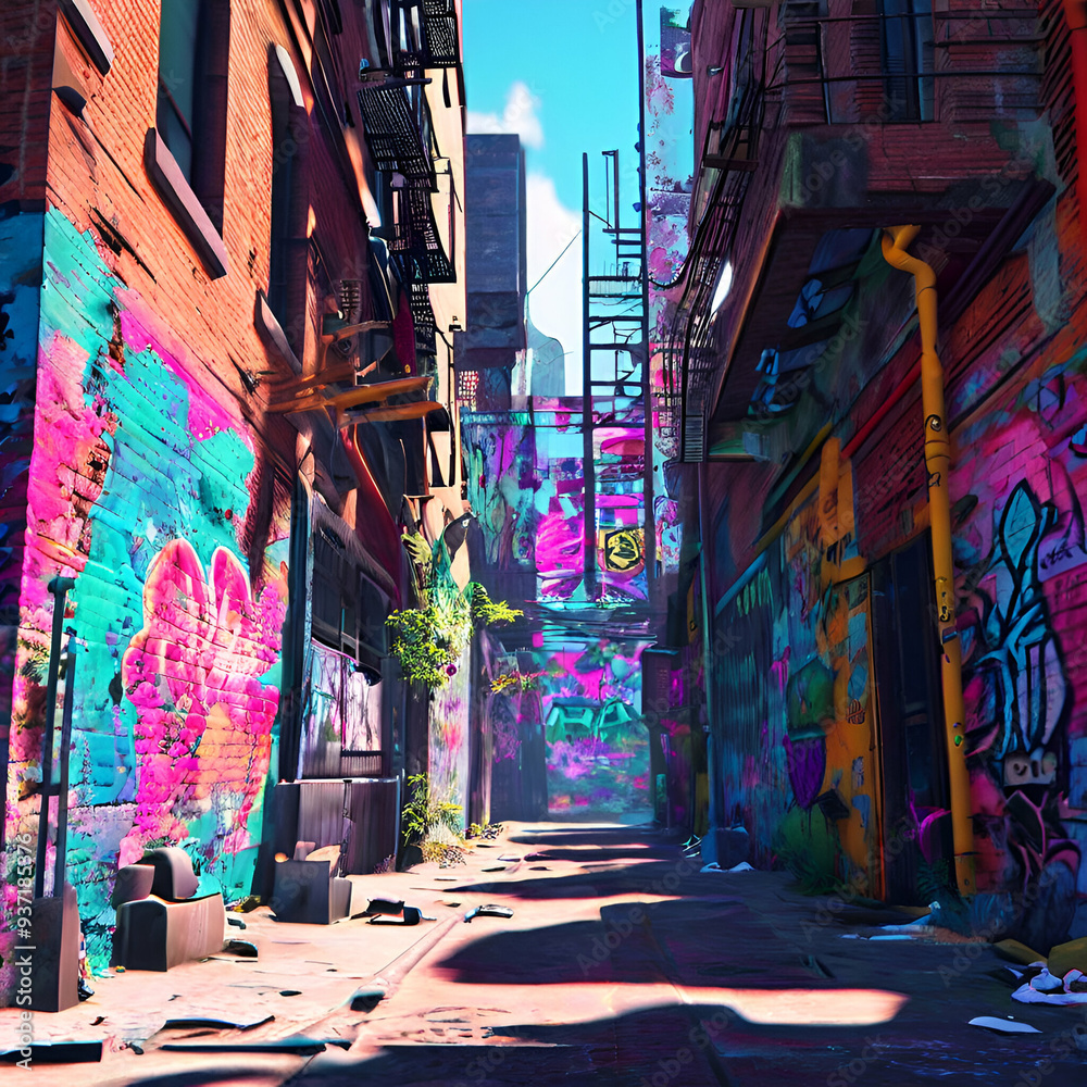 Fototapeta premium street in the city