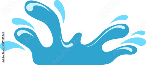 Water Splash Illustration