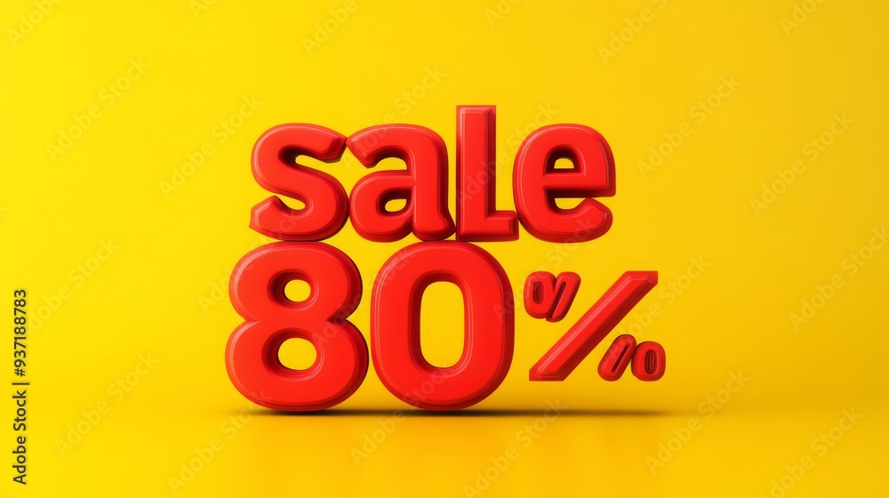sale 80% , advertising sign , retail marketing , modern sale banner , high-resolution sale image sale 80% , advertising sign , retail marketing , modern sale banner , high-resolution sale image