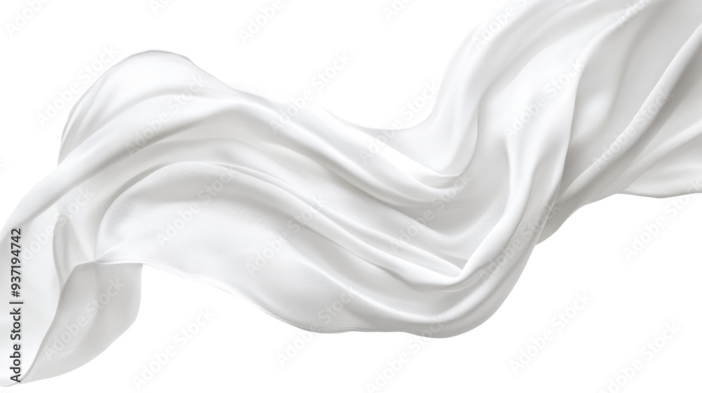 Soft white cloth are simple yet elegant for graphic design or wallpaper. Soft white cloth are simple yet elegant for graphic design or wallpaper.