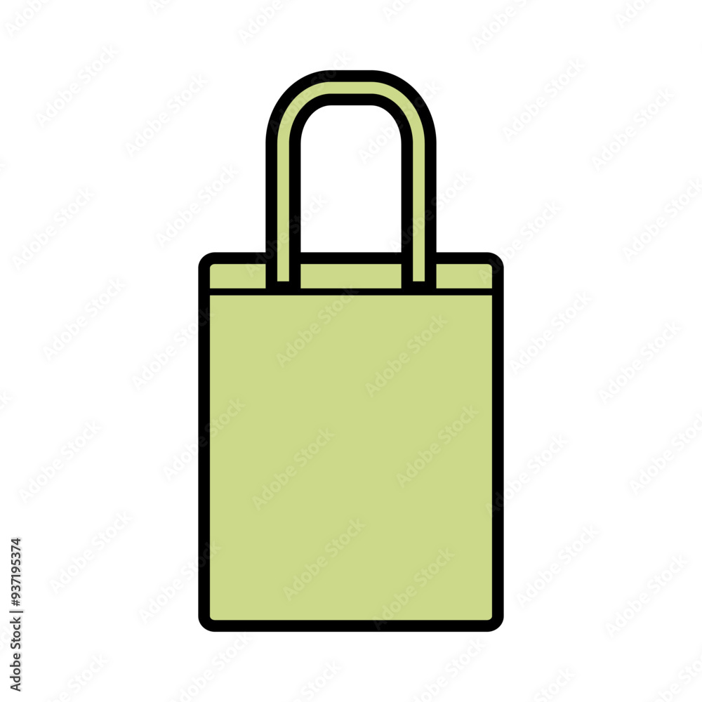Shopping bag icon illustration vector design template Shopping bag icon illustration vector design template