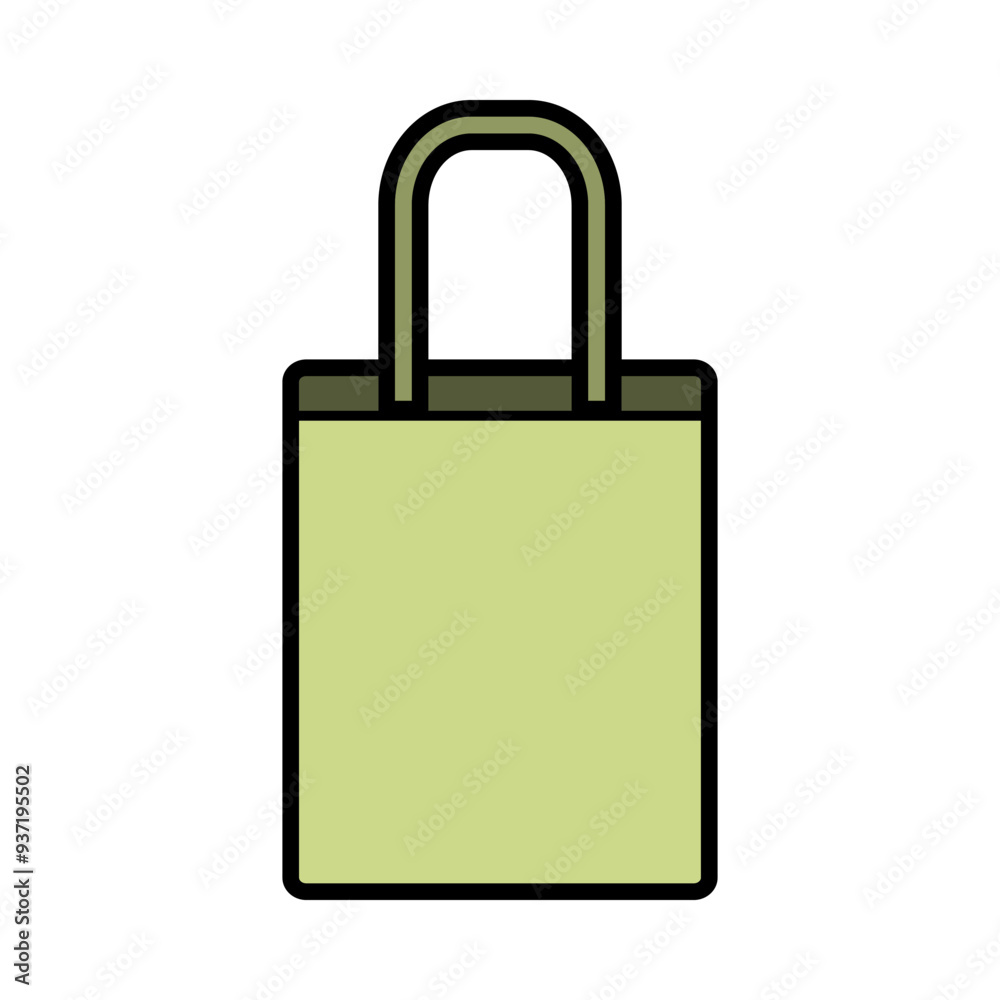 Shopping bag icon illustration vector design template Shopping bag icon illustration vector design template