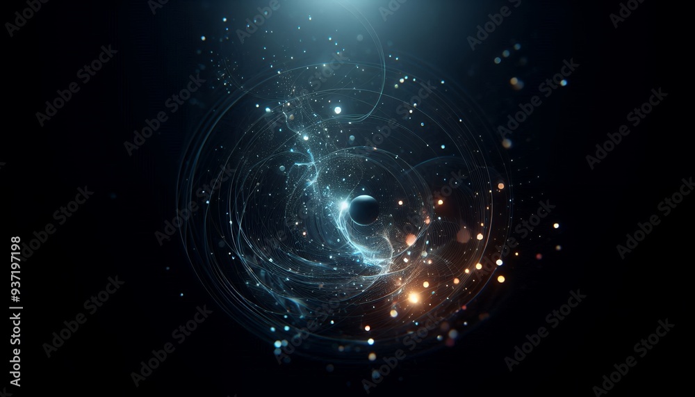 Obraz premium Abstract dark background