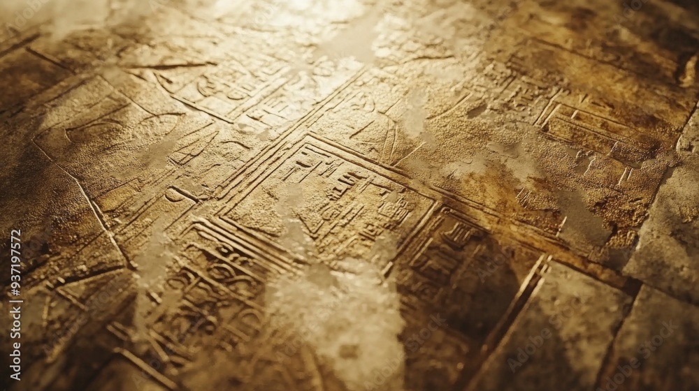 Fototapeta premium Ancient Stone Carvings.