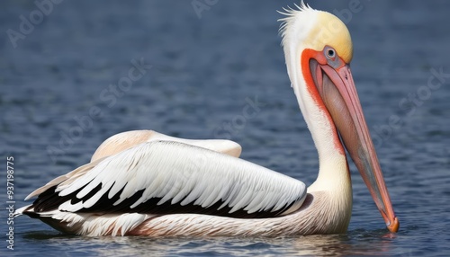  Peaceful Pelecanus in the Blue photo