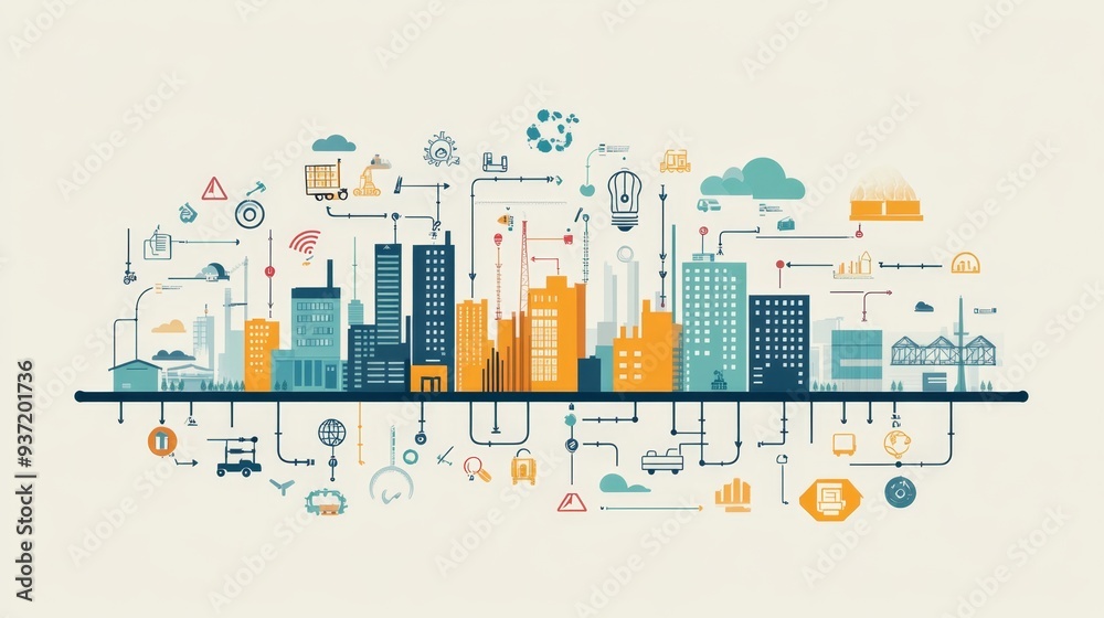City Network Concept. City Network Concept.