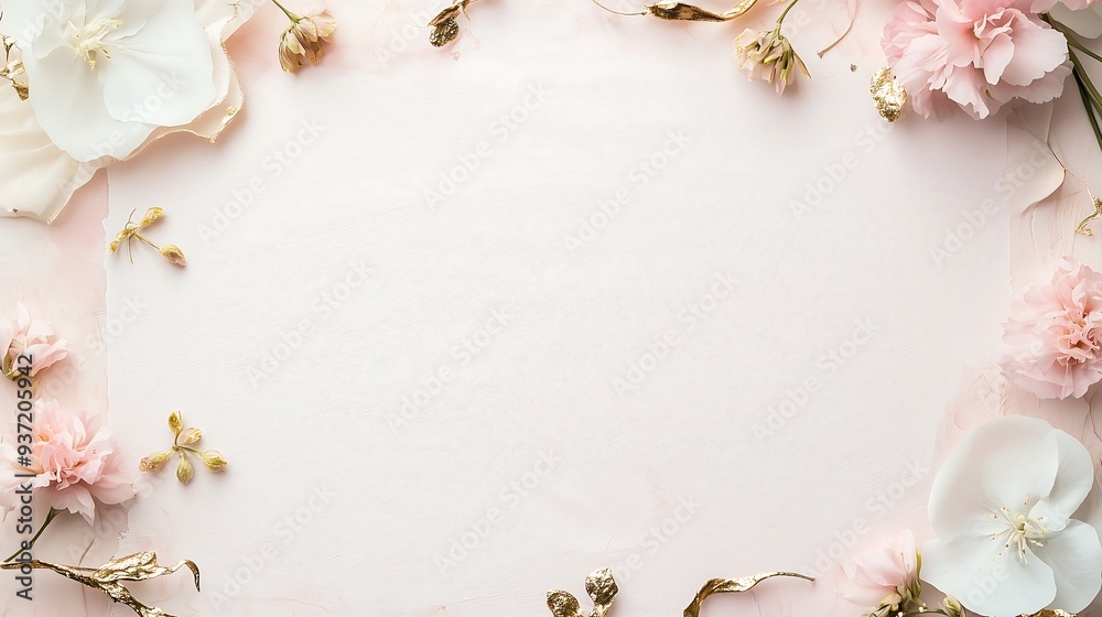 Inspiration mood board template in blank wedding invitation space for text stock photo contest winner Inspiration mood board template in blank wedding invitation space for text stock photo contest winner