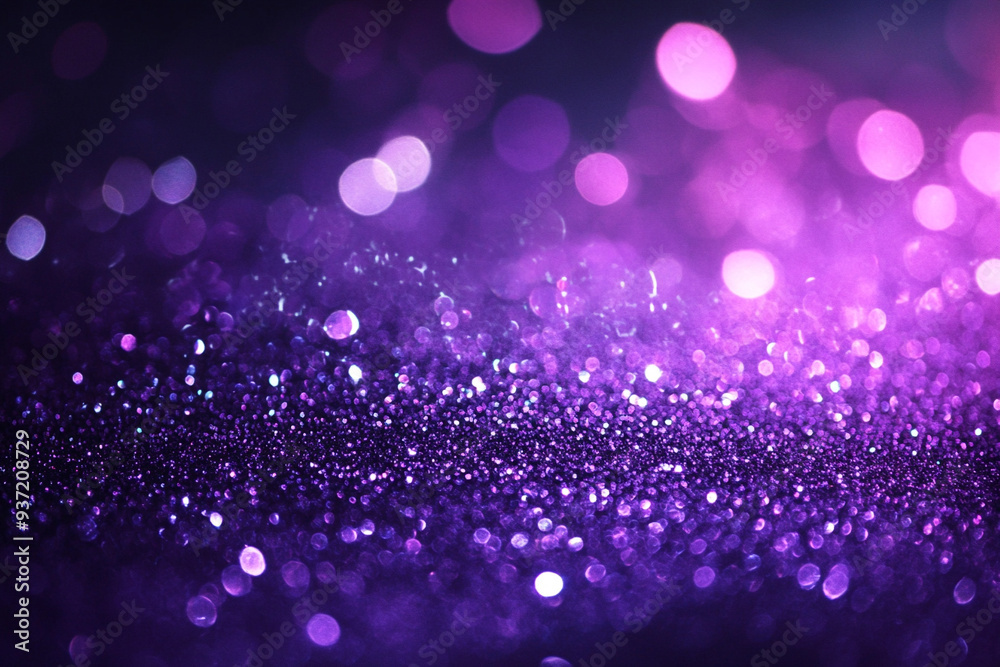 Elegant and detailed purple glitter particles Elegant and detailed purple glitter particles