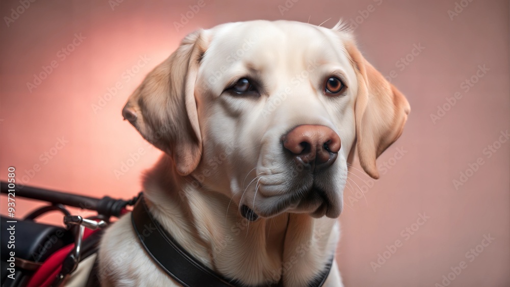 Guide dog: a reliable assistant and faithful friend for the visually impaired.Trained, trained companion and companion for adults and children with disabilities.A faithful assistant to his master. Guide dog: a reliable assistant and faithful friend for the visually impaired.Trained, trained companion and companion for adults and children with disabilities.A faithful assistant to his master.