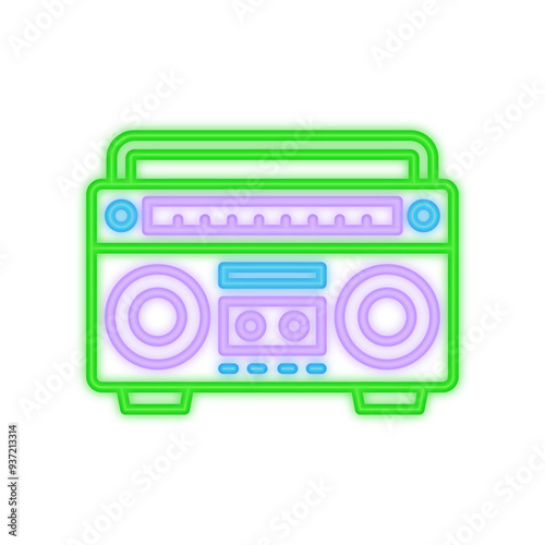 Boom Box Neon Signboard