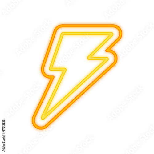 Lightning Bolt Neon Signboard