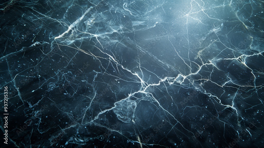 Dark Blue Marble Texture Background   Natural Stone Surface