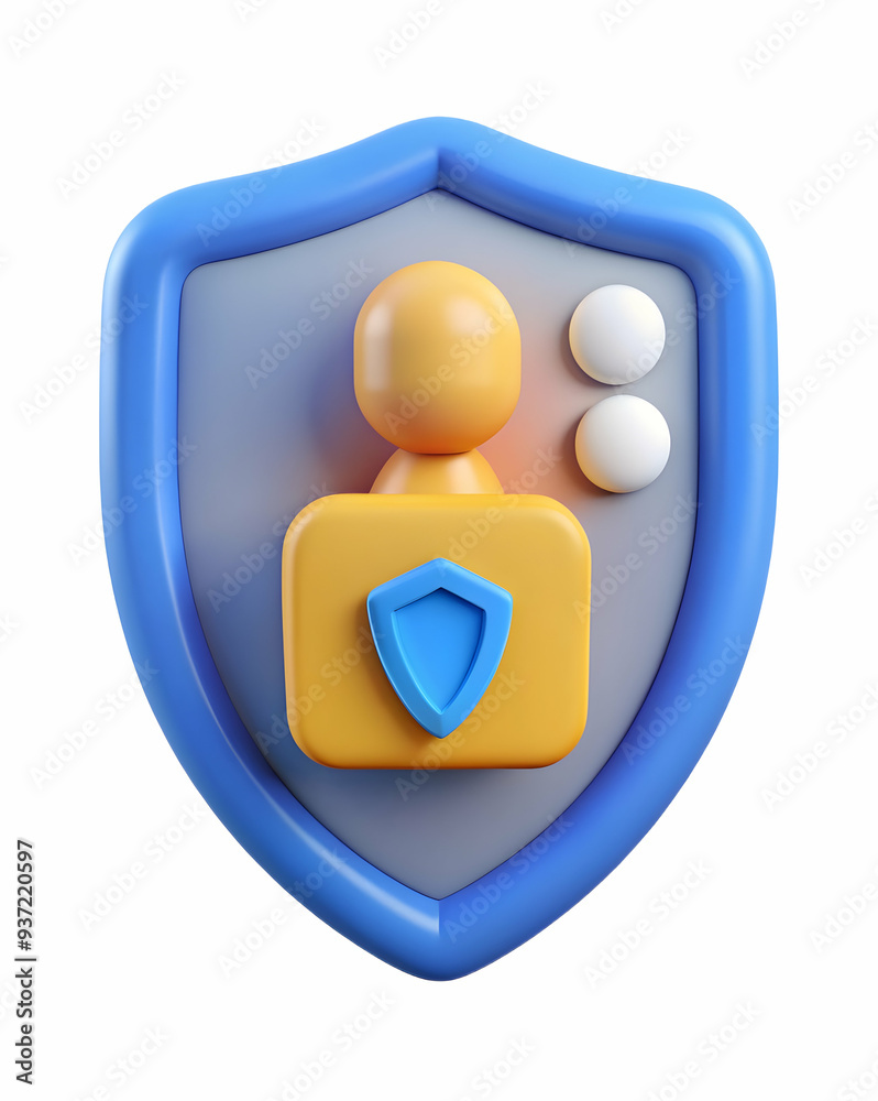3D Icon as Social engineering icon and cyber safety concept as A social engineering icon paired with a cyber safety icon representing the comprehensive measures to ensure cyber safety against social e 3D Icon as Social engineering icon and cyber safety concept as A social engineering icon paired with a cyber safety icon representing the comprehensive measures to ensure cyber safety against social e