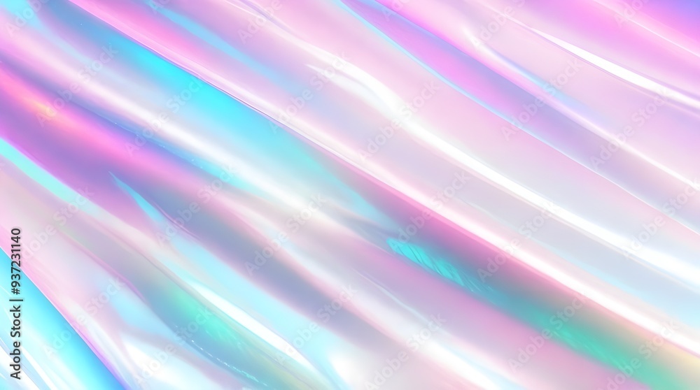 Holographic background seamless trendy iridescent light foil texture. Soft holographic pastel unicorn marble background pattern. Modern pearlescent blurry abstract swirl illustration.
Holographic background seamless trendy iridescent light foil texture. Soft holographic pastel unicorn marble background pattern. Modern pearlescent blurry abstract swirl illustration.