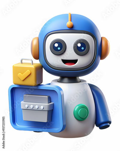Photo Realistic as AI chatbot and e commerce concept as An AI chatbot icon paired with an e commerce icon representing the integration of AI in enhancing e commerce experiences perfect for isolated ve