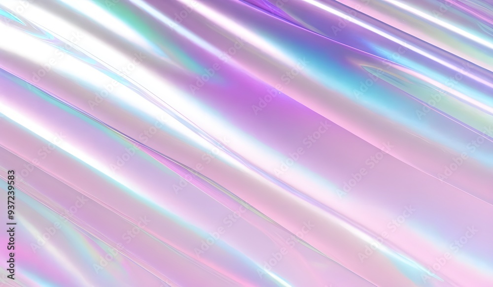 Holographic background seamless trendy iridescent light foil texture. Soft holographic pastel unicorn marble background pattern. Modern pearlescent blurry abstract swirl illustration.
Holographic background seamless trendy iridescent light foil texture. Soft holographic pastel unicorn marble background pattern. Modern pearlescent blurry abstract swirl illustration.