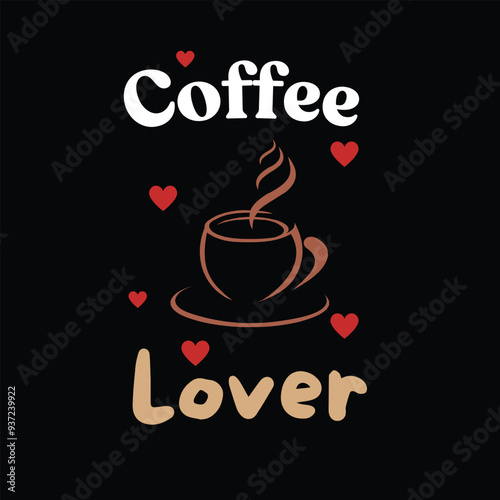 Coffee Vector T-Shirt Design