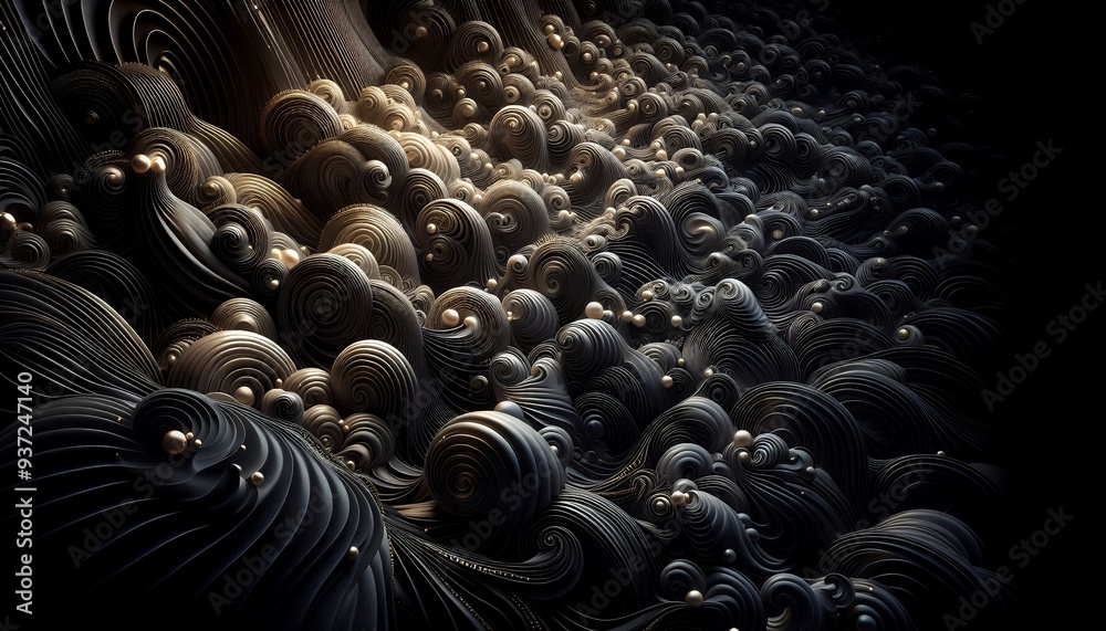 Obraz premium Abstract dark background