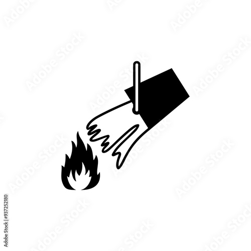 ISO prohibition safety signs_do not extinguish with water symbol only