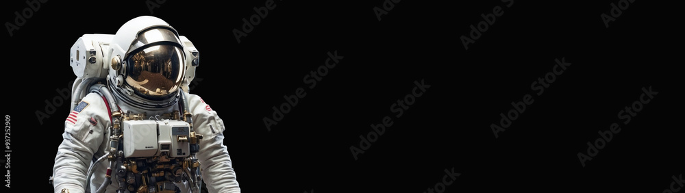 Fototapeta premium Astronaut with a jetpack 