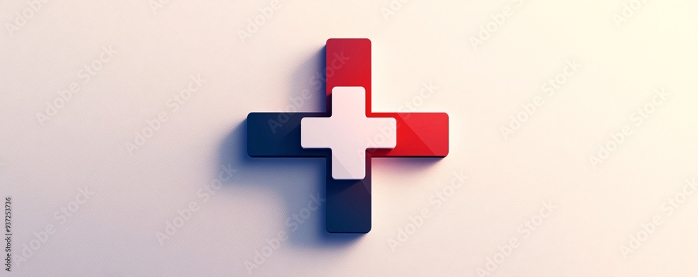 Healthcare and medicine protection. 3D illustration of health protect concepts