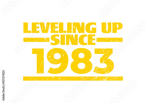 Levelling Up Since 1983