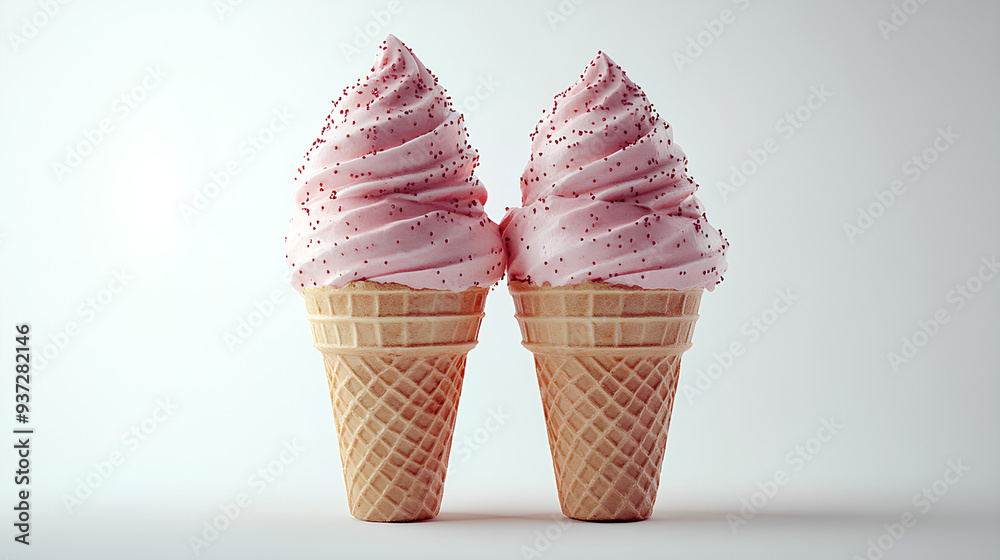ice cream cones isolated on transparent background ice cream cones isolated on transparent background