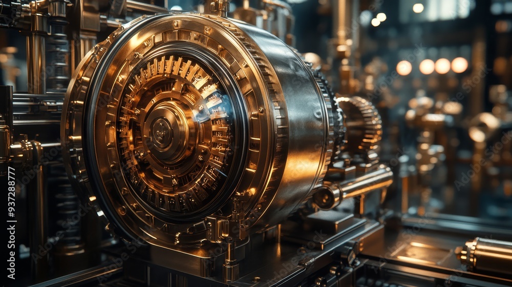 Steampunk Gears Closeup. Steampunk Gears Closeup.