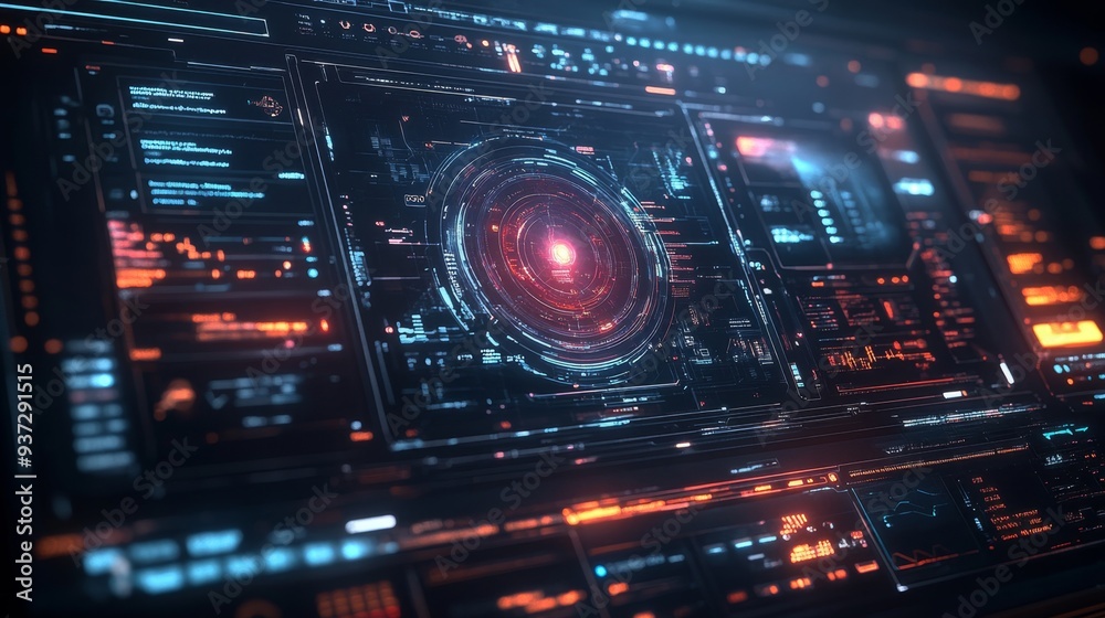 Futuristic Interface. Futuristic Interface.