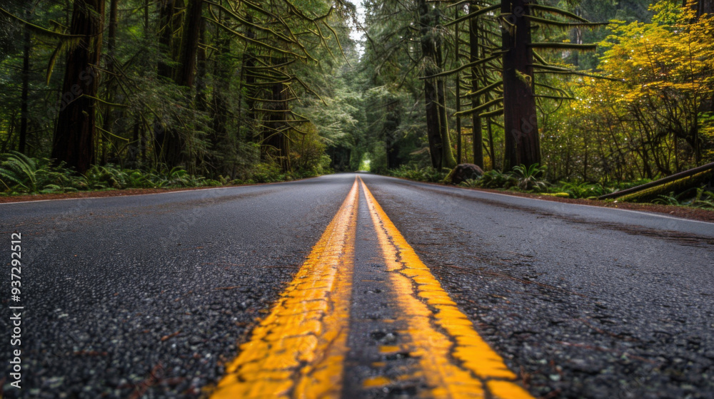Fototapeta premium the road ahead