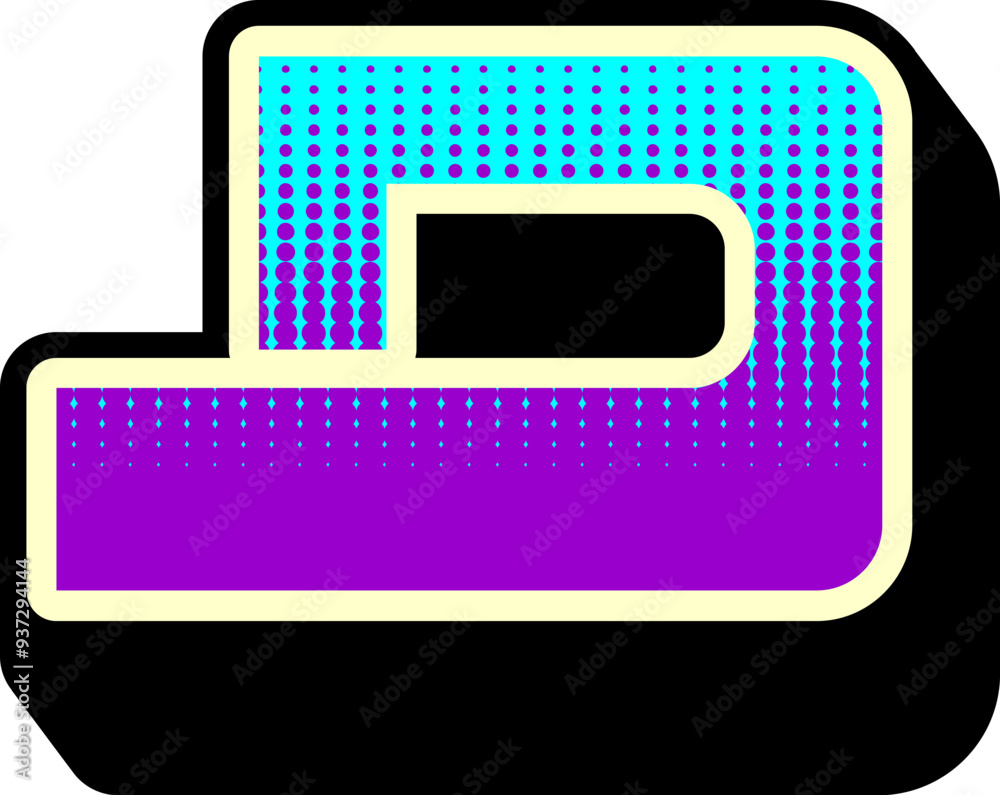 Y2K Tech Letter Alphabet Vector Element Y2K Tech Letter Alphabet Vector Element