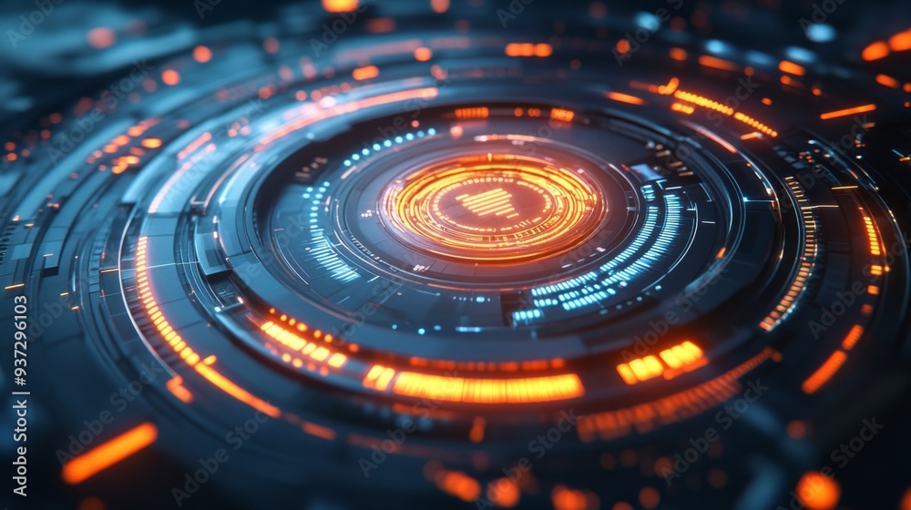 Futuristic Interface. Futuristic Interface.