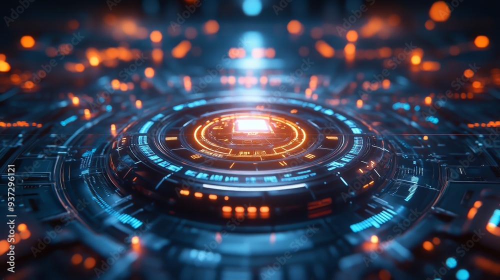 Futuristic Interface. Futuristic Interface.