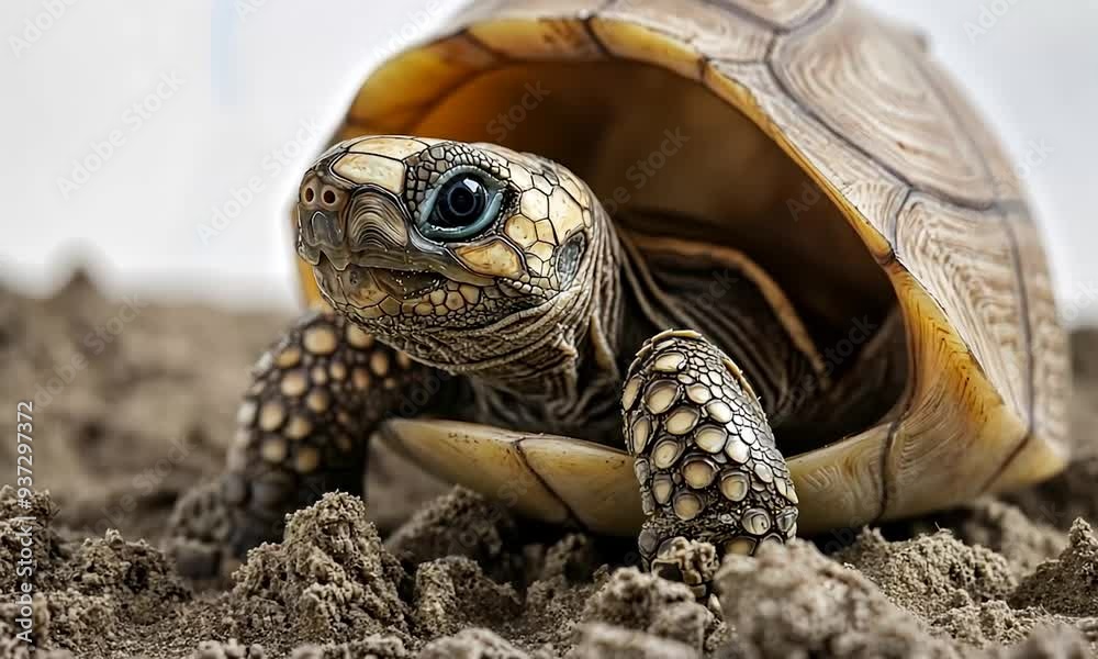 Africa Spurred Tortoise Being Born Tortoise Hatching From Egg Cute Portrait Of Baby Tortoise Hatching Cute Small Baby African Sulcata Tortoise In Front Of White Background Cute Animal Africa Spurred Tortoise Being Born Tortoise Hatching From Egg Cute Portrait Of Baby Tortoise Hatching Cute Small Baby African Sulcata Tortoise In Front Of White Background Cute Animal