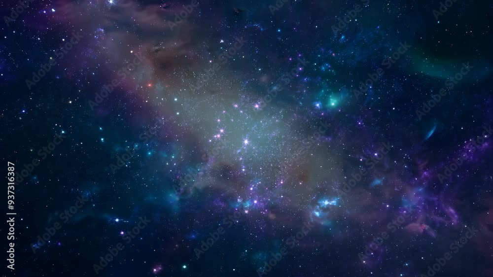 Galaxy Background with stars and nebula Galaxy Background with stars and nebula
