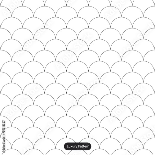 fish cut wave pattern luxury