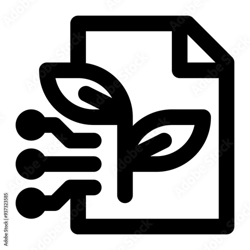 agriculture, farming, agricultural, natural science, data science, application outline icon