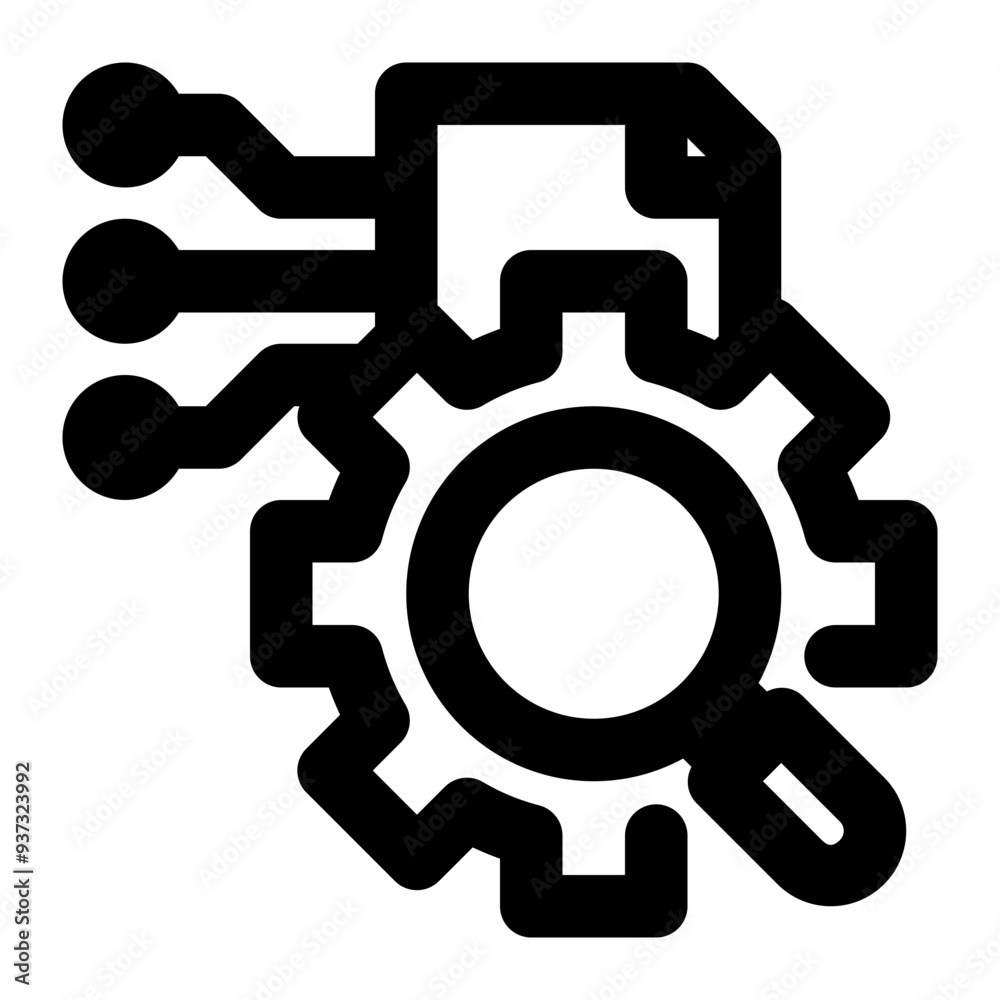search engines, seo, data analysis, data science, application, artificial intelligence outline icon search engines, seo, data analysis, data science, application, artificial intelligence outline icon