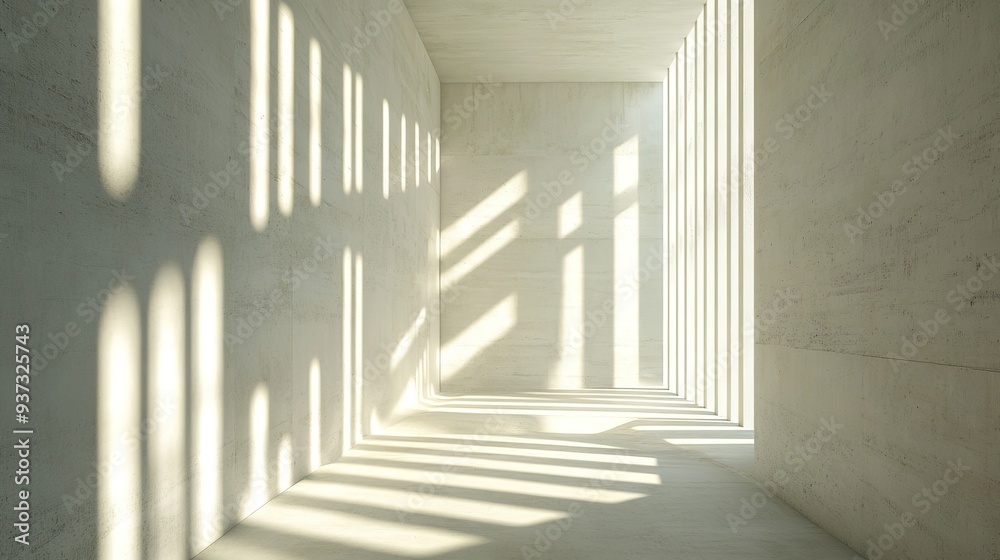 Fototapeta premium Modern architectural design resembling a window to heaven