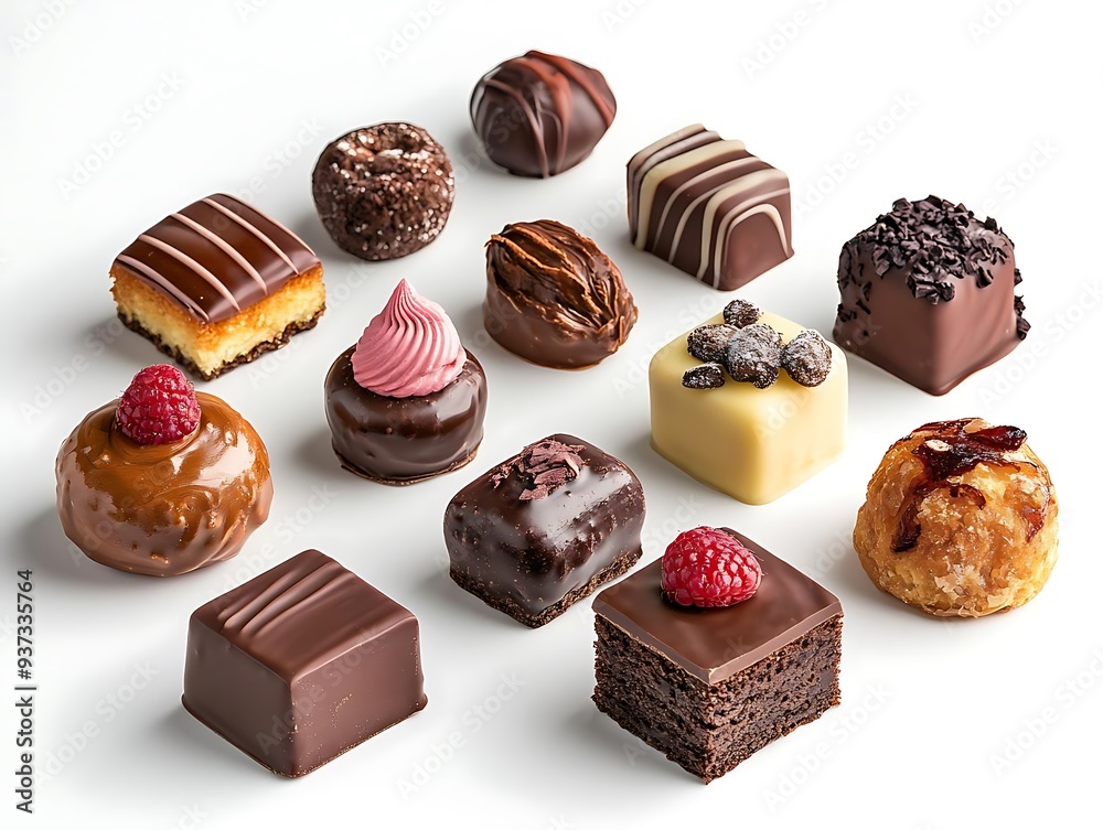 Assortment of Delicious Chocolate Desserts - Photo Assortment of Delicious Chocolate Desserts - Photo