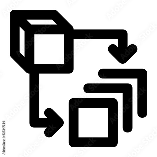 dimension reduction, dimensionality reduction, reduction, extraction, conversion, data science outline icon